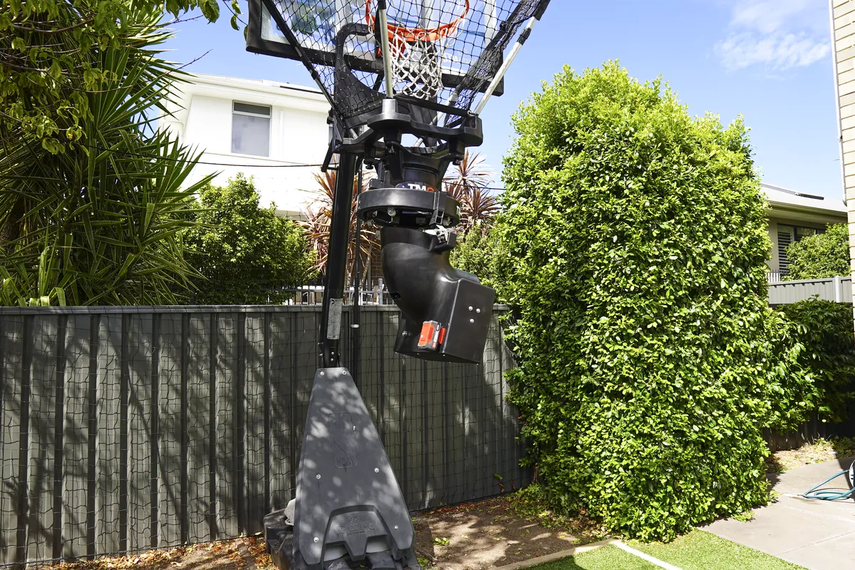 TMG Assist side profile showing the ball feed and battery